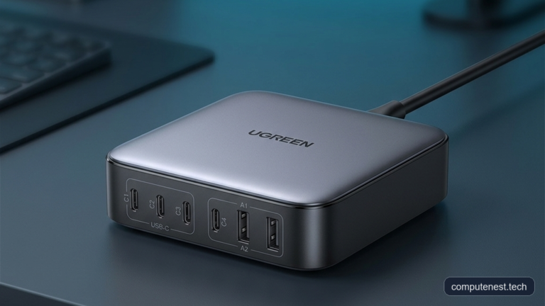 Ugreen Nexode 200W Desktop Charger Review: The Ultimate 6-Port Powerhouse for Workspace Setup?